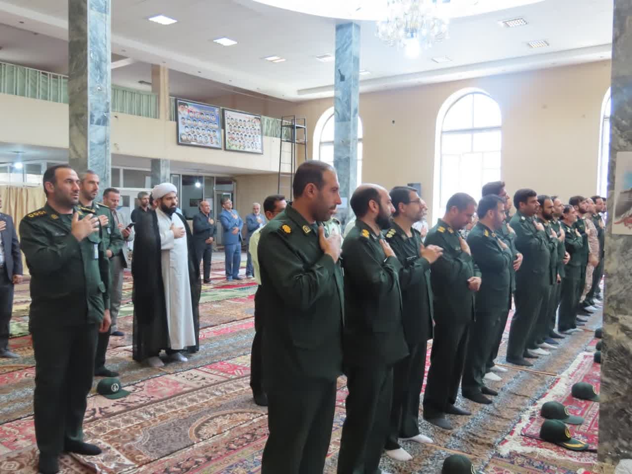 برگزاری مراسم بزرگداشت شهدای قوه قضائیه با حضور فرماندار شهرستان چایپاره