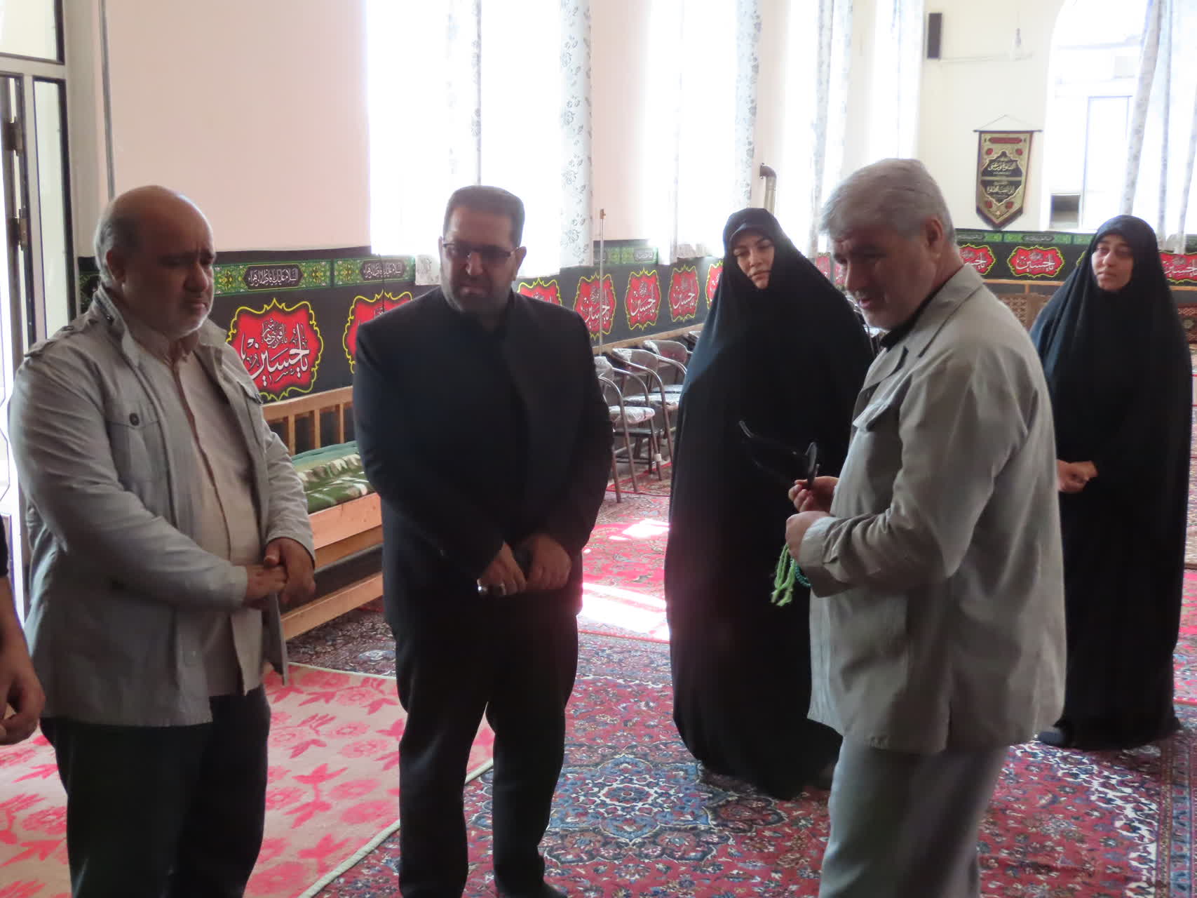 بازدید فرماندار و مدیر کل دفتر امور روستایی استانداری از شهر حاجیلار