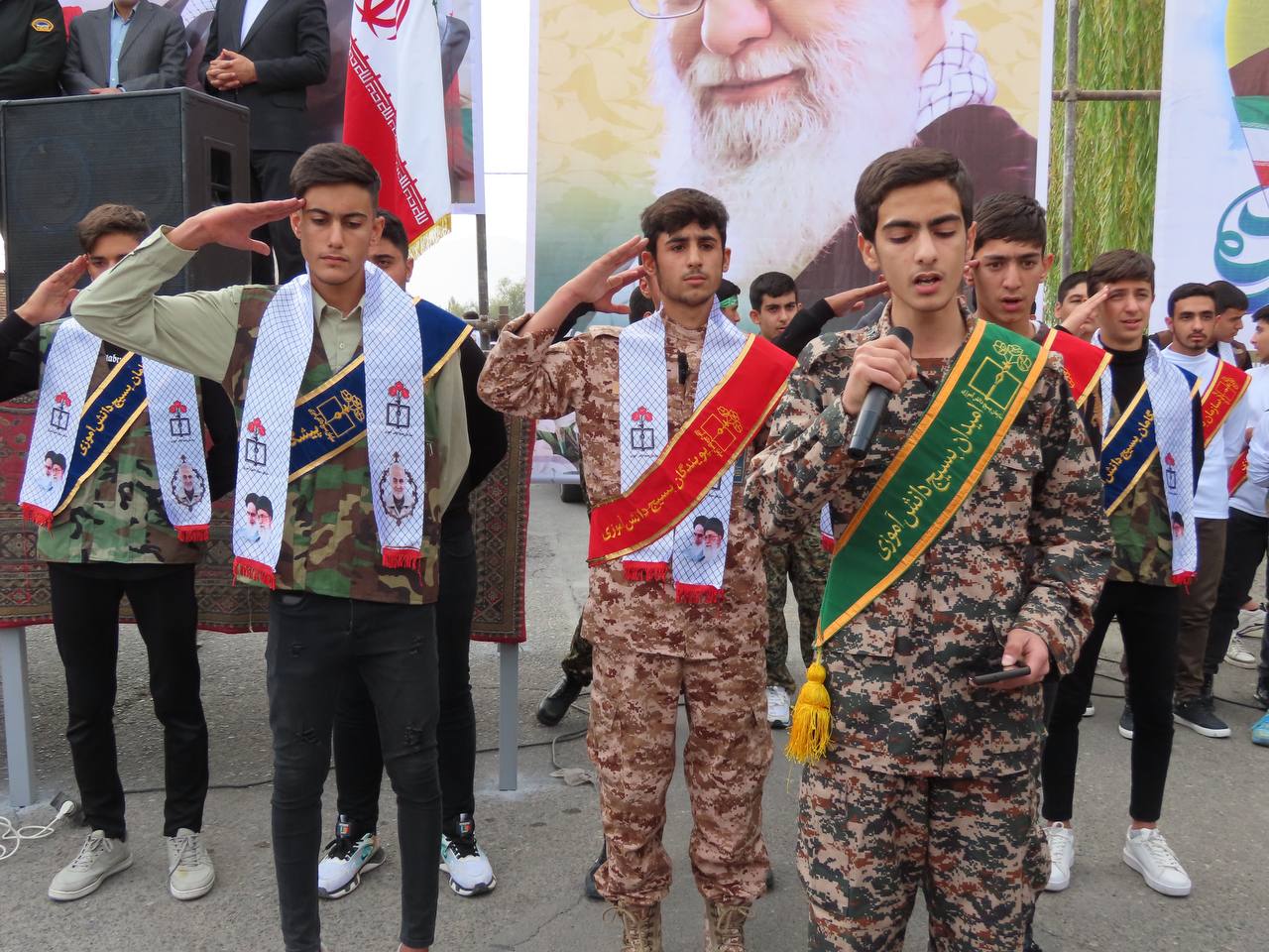 برگزاری مراسم 13 آبان در چایپاره همزمان با سراسر کشور