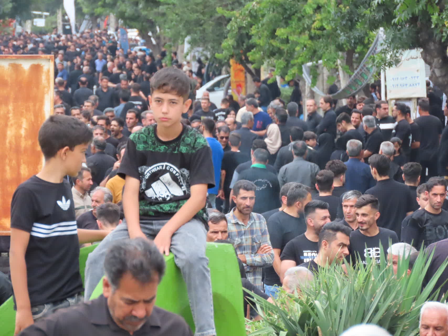 مراسم باشکوه تجمع عاشورائیان شهرستان چایپاره