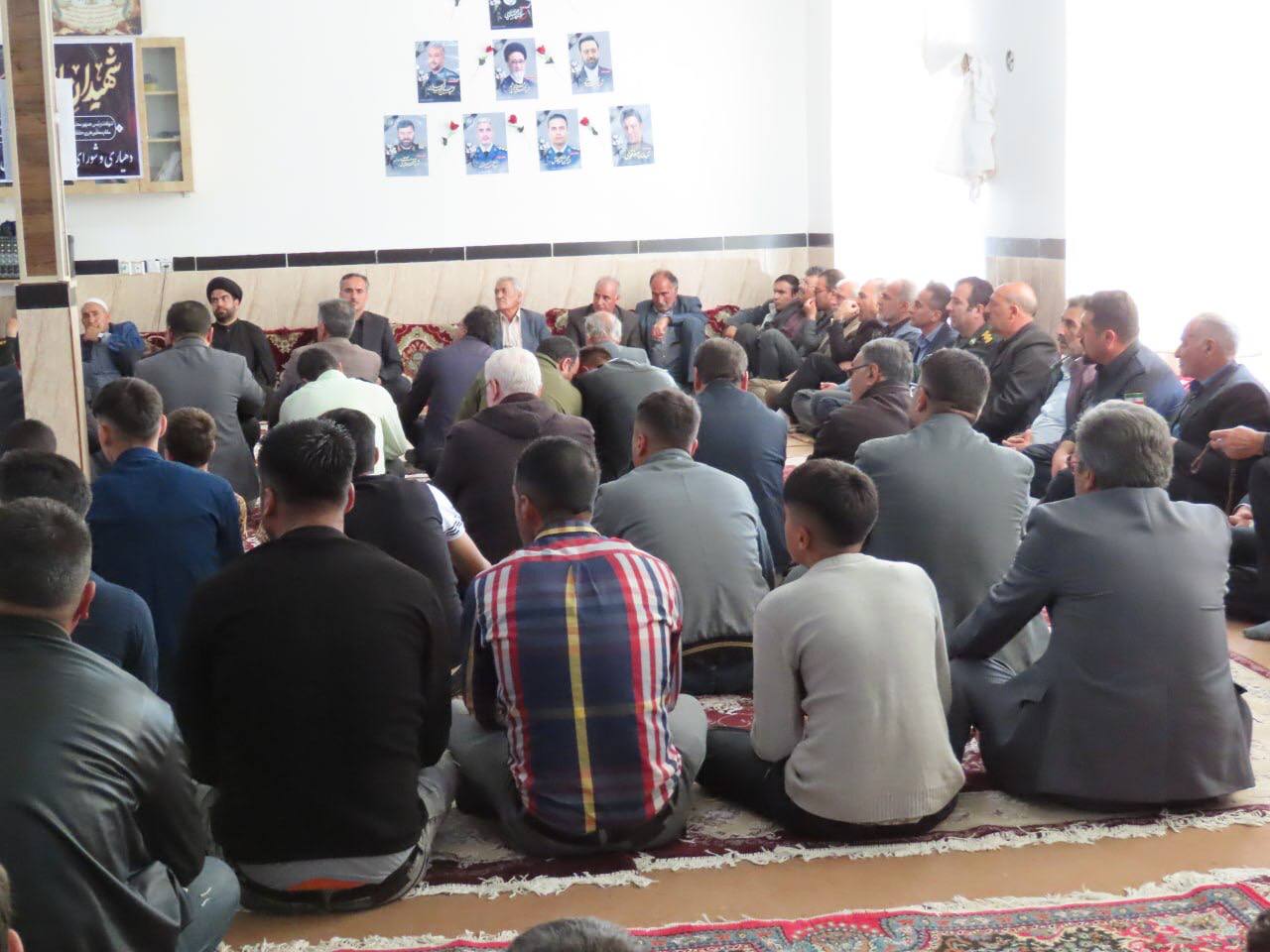 مراسم گرامیداشت شهدای خدمت در شهرستان چایپاره