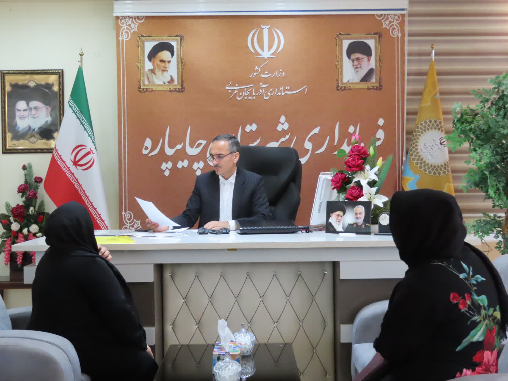 احصاء و بررسی مشکلات مردمی توسط نماینده عالی دولت در شهرستان چایپاره