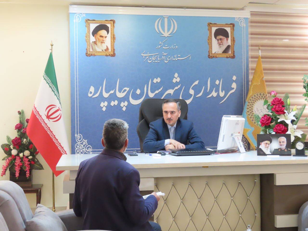 احصاء و بررسی مشکلات مردمی توسط نماینده عالی دولت در شهرستان چایپاره