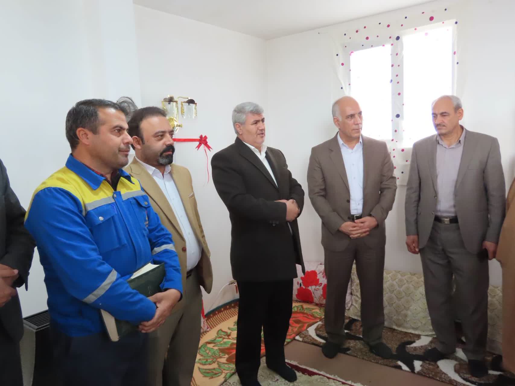 برگزاری آیین افتتاح و بهره برداری پروژه گازرسانی به روستای شورجه