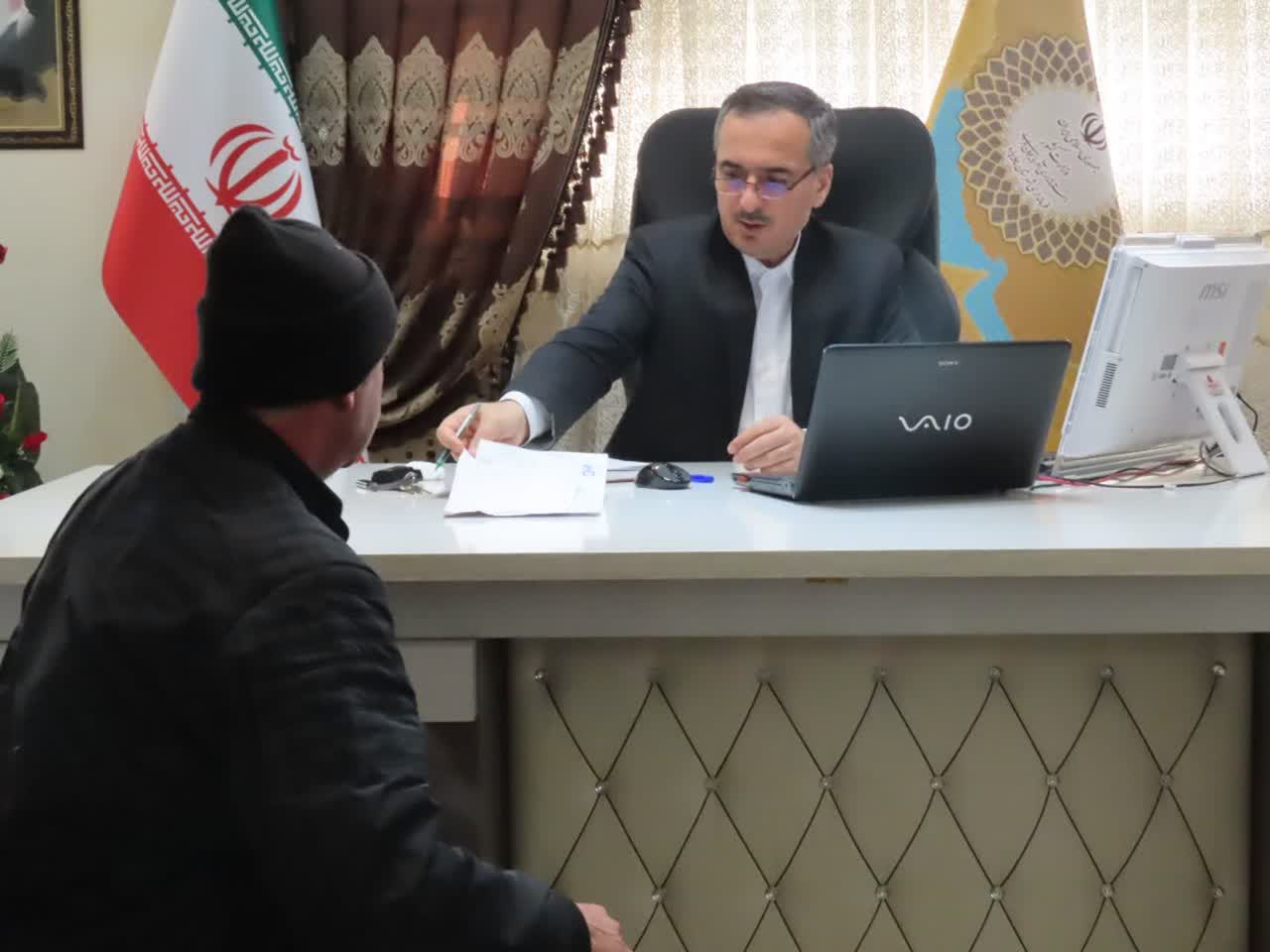 برگزاری ملاقات مردمی فرماندار شهرستان چایپاره