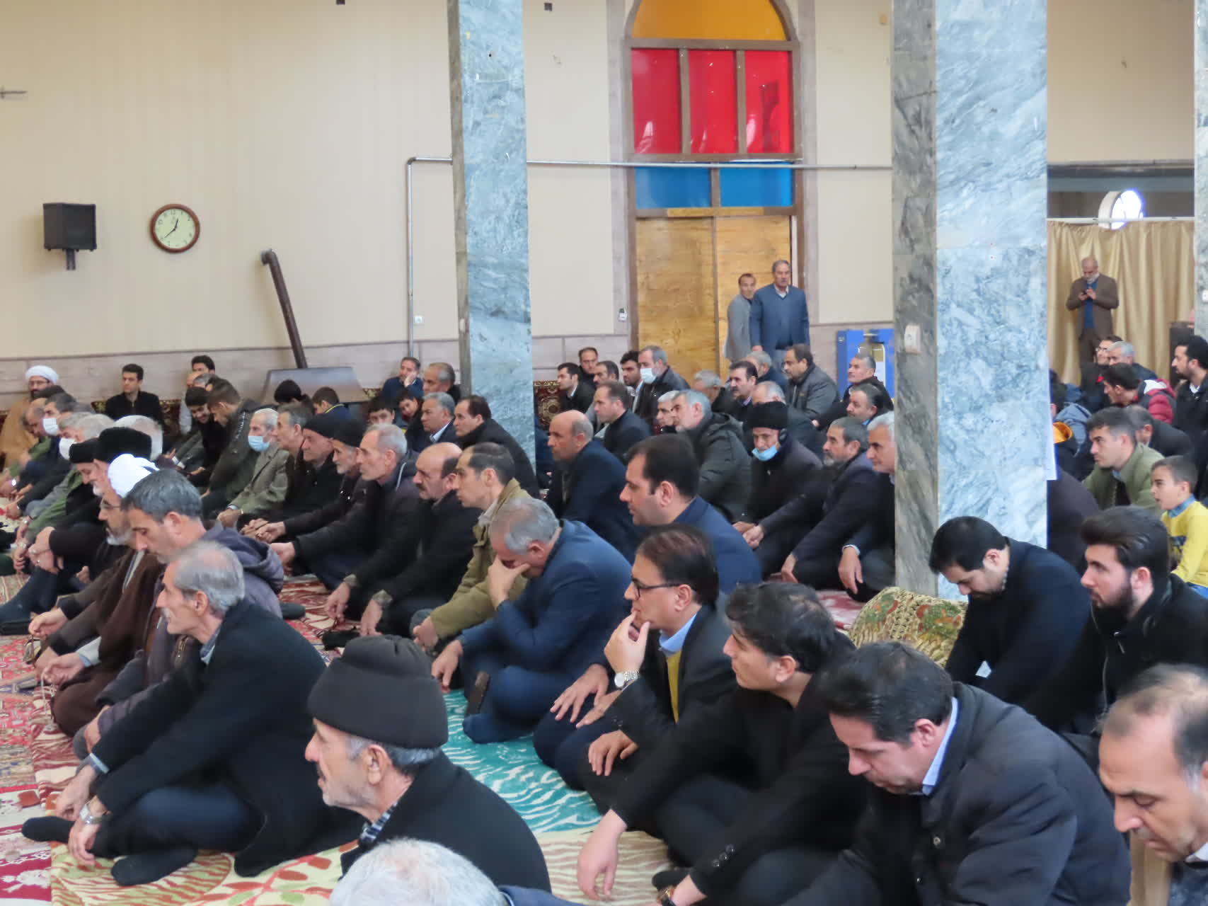 سخنرانی فرماندار شهرستان چایپاره قبل از خطبه های نماز جمعه