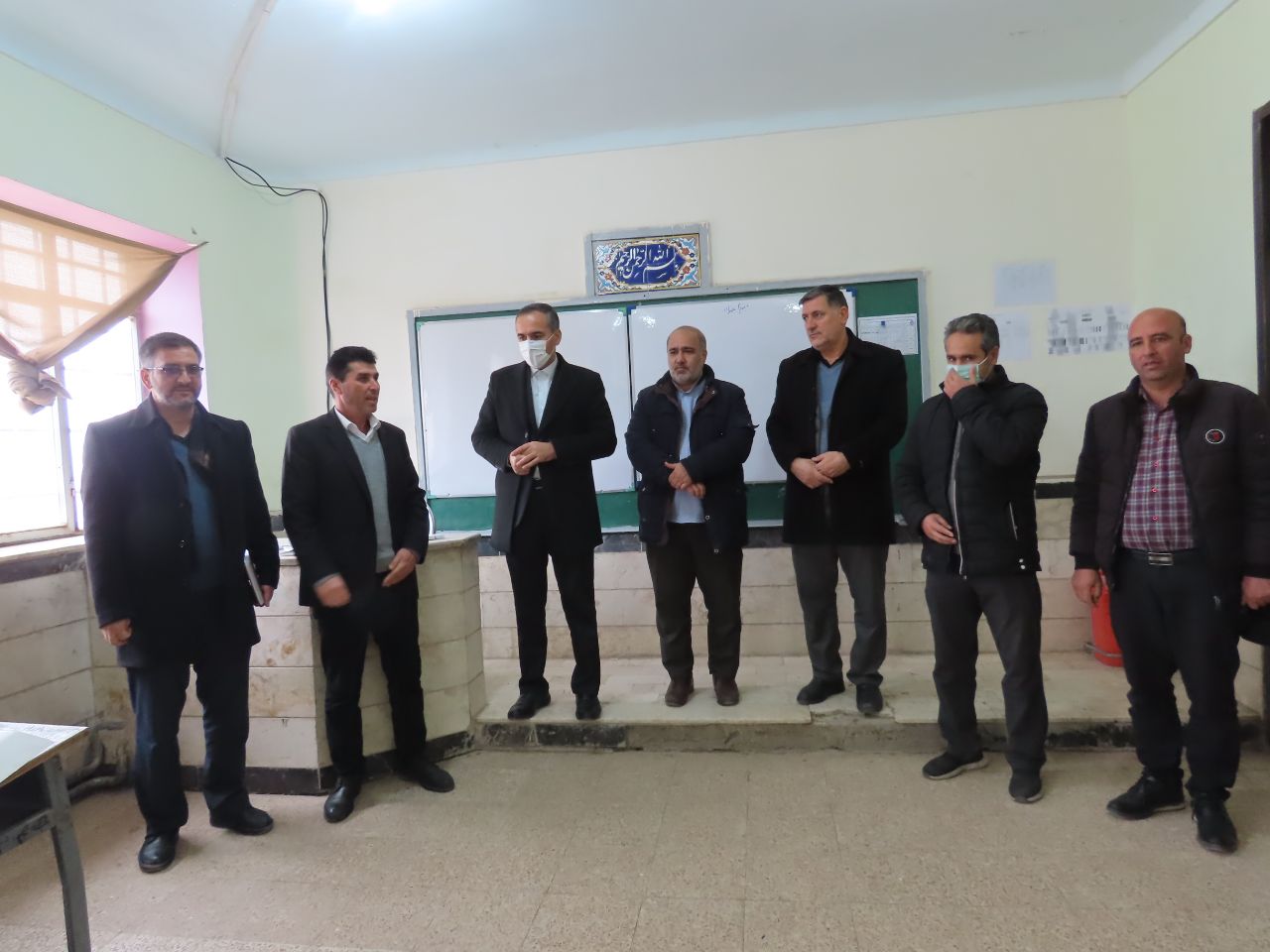 بازدید فرماندار شهرستان چایپاره از دبستان تربیت