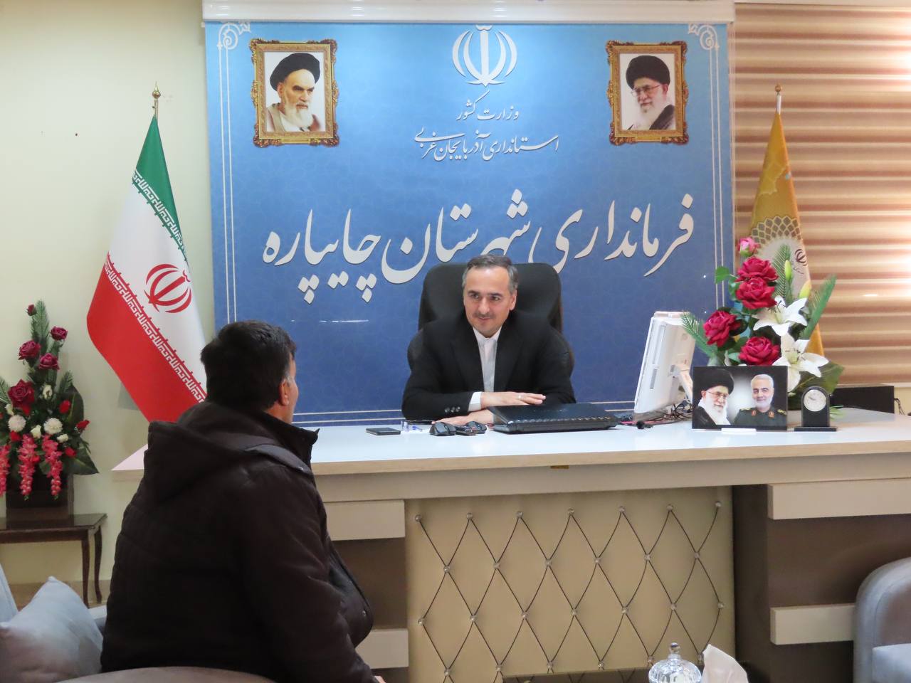 احصاء و بررسی مشکلات مردمی توسط نماینده عالی دولت در شهرستان چایپاره