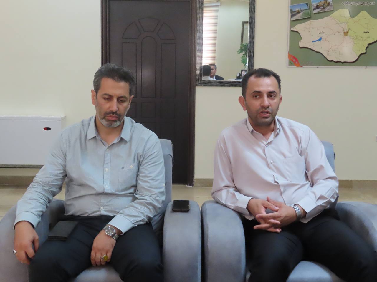دیدار معاون توسعه مدیریت بنیاد شهید و امور ایثارگران استان با فرماندار شهرستان چایپاره