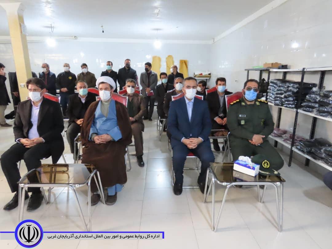 آئین افتتاح تولیدی پوشاک صدف در شهرستان چایپاره برگزار شد