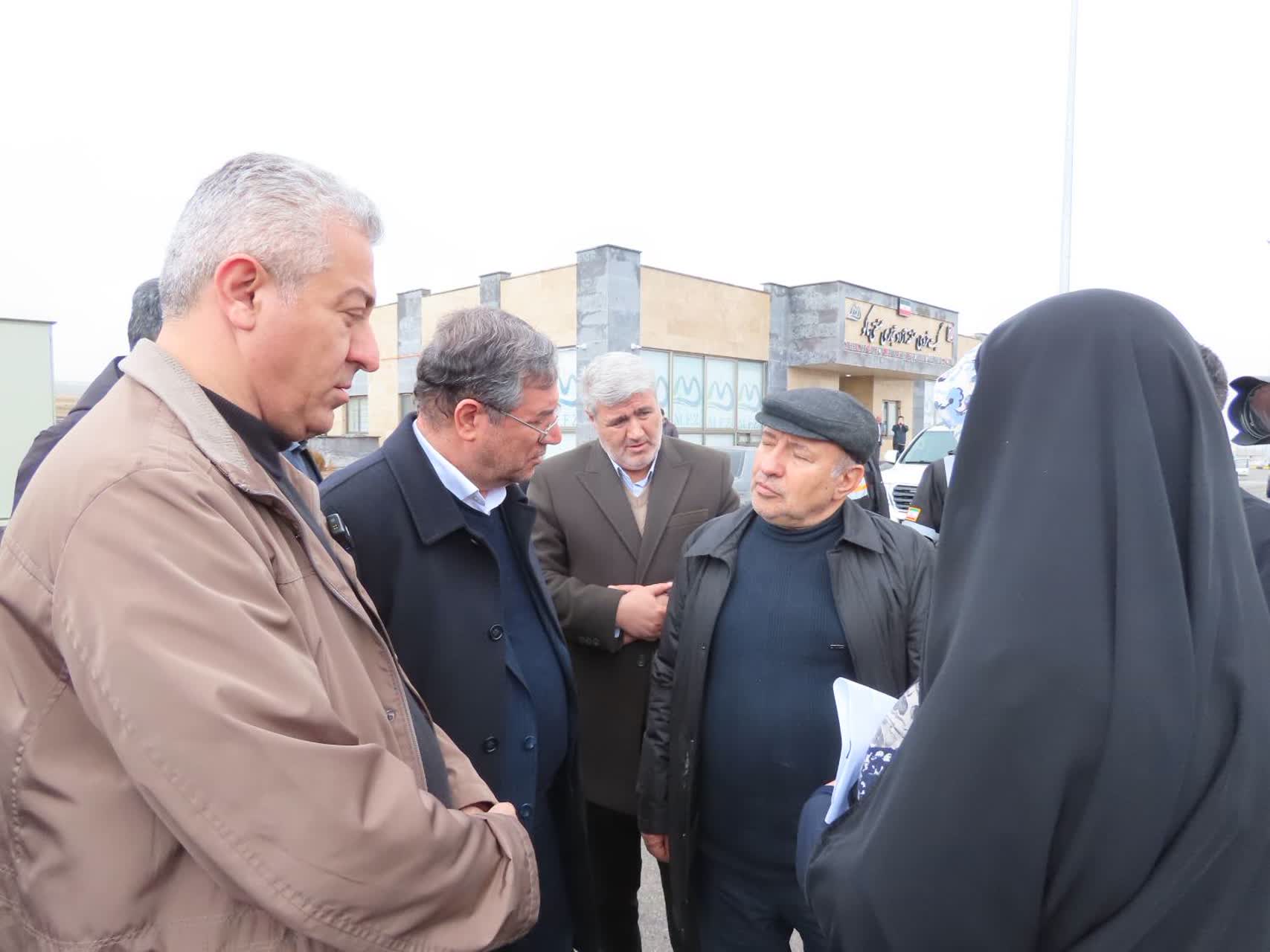 بازدید استاندار آذربایجان‌غربی از گیت خروجی منطقه آزاد ماکو