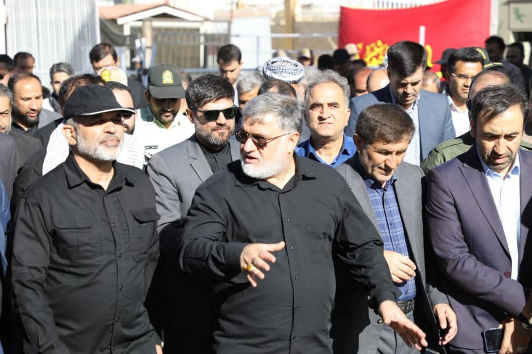 بازدید وزیر کشور به همراه استاندار آذربایجانغربی از زیر ساخت ها و روند اعزام زائرین اربعین حسینی از مرز تمرچین پیرانشهر