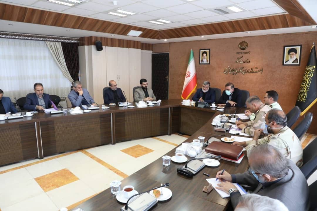 برگزاری جلسه شورای ساماندهی مبادلات مرزی به ریاست محمدصادق معتمدیان استاندار آذربایجانغربی