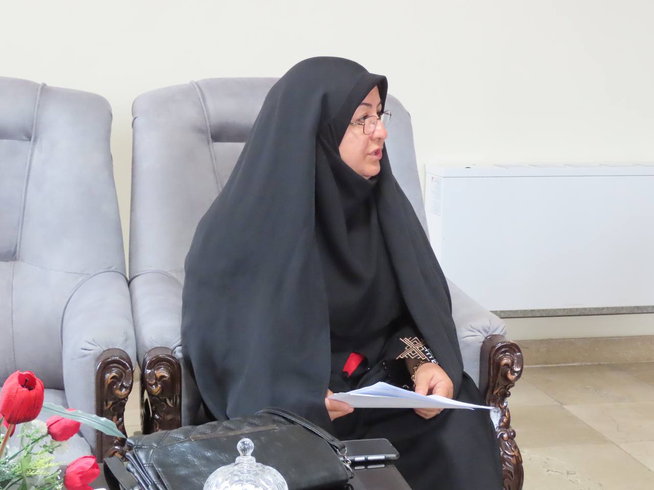 دیدار مسئول کانون پرورشی فکری کودکان و نوجوانان با فرماندار چایپاره
