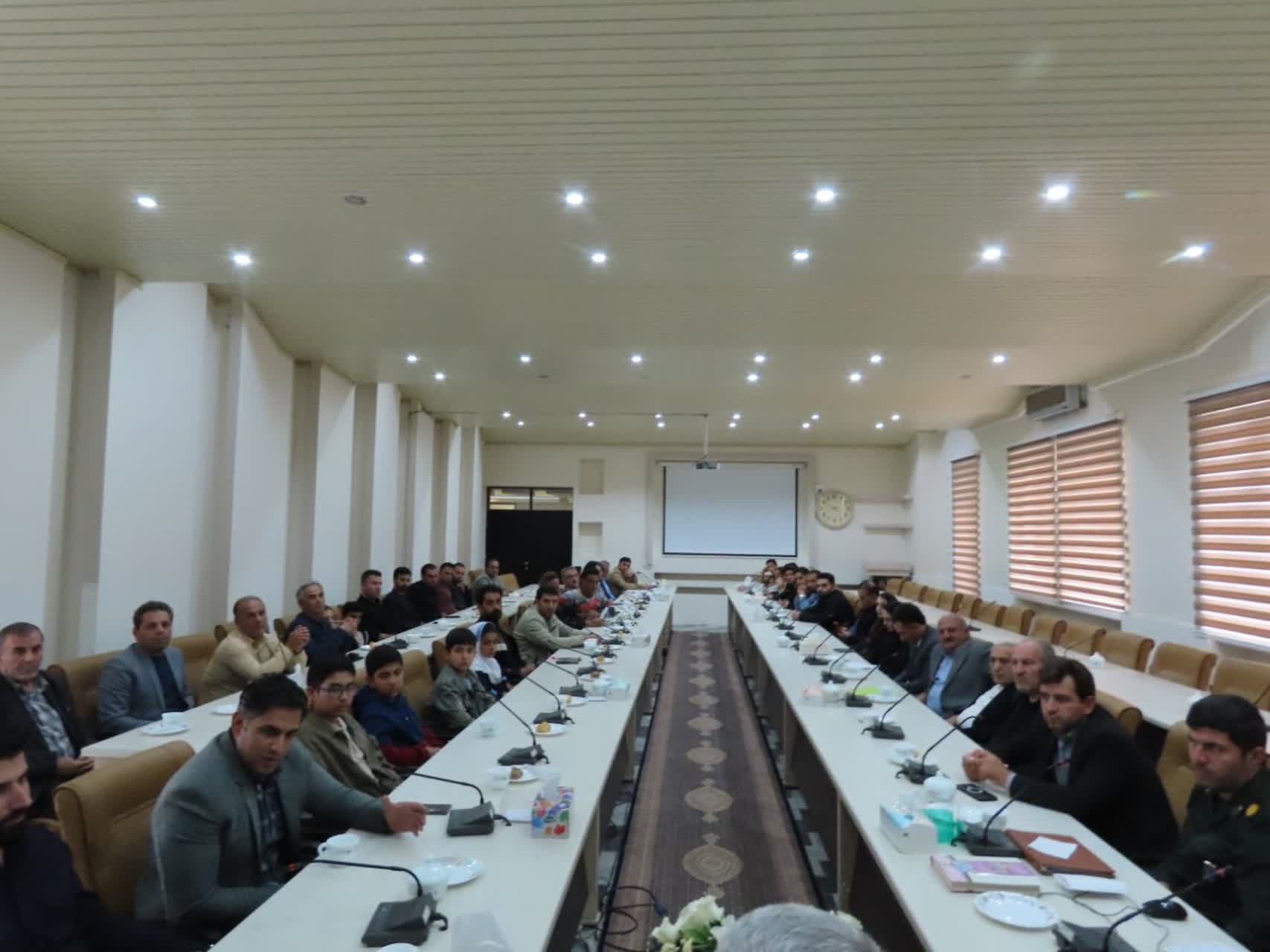 مراسم تجلیل از جامعه ورزشی شهرستان چایپاره