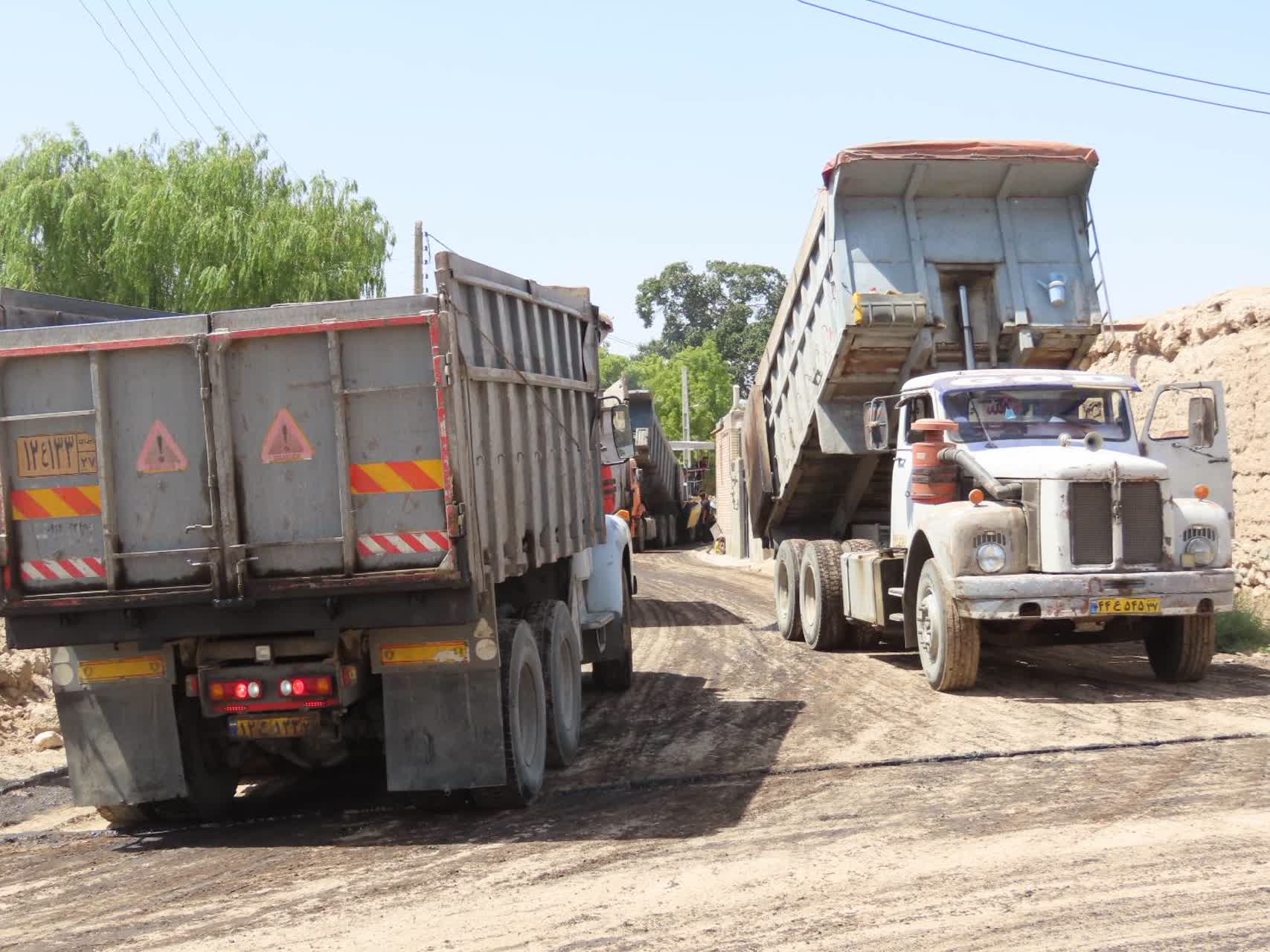 طرح عمرانی بهسازی و آسفالت معابر روستای یتیم آغلی آماده افتتاح شد