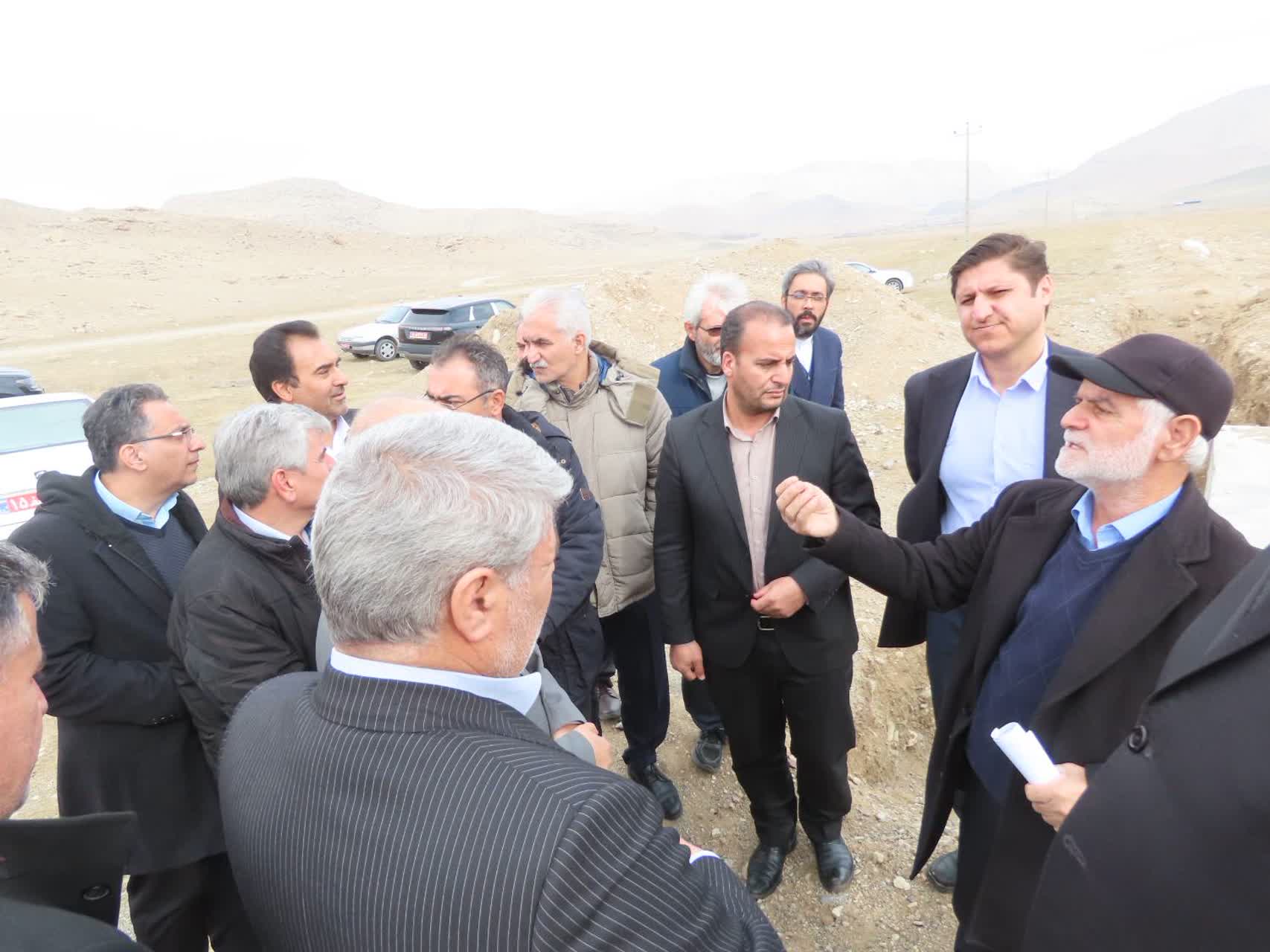 بازدید بازرس‌کل قضایی استان از پروژه های در دست اقدام جهاد کشاورزی و شرکت آب منطقه ای