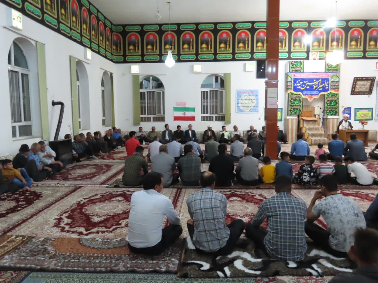 مراسم جشن عید سعید غدیرخم در مسجد جامع روستای خانقاه چورس