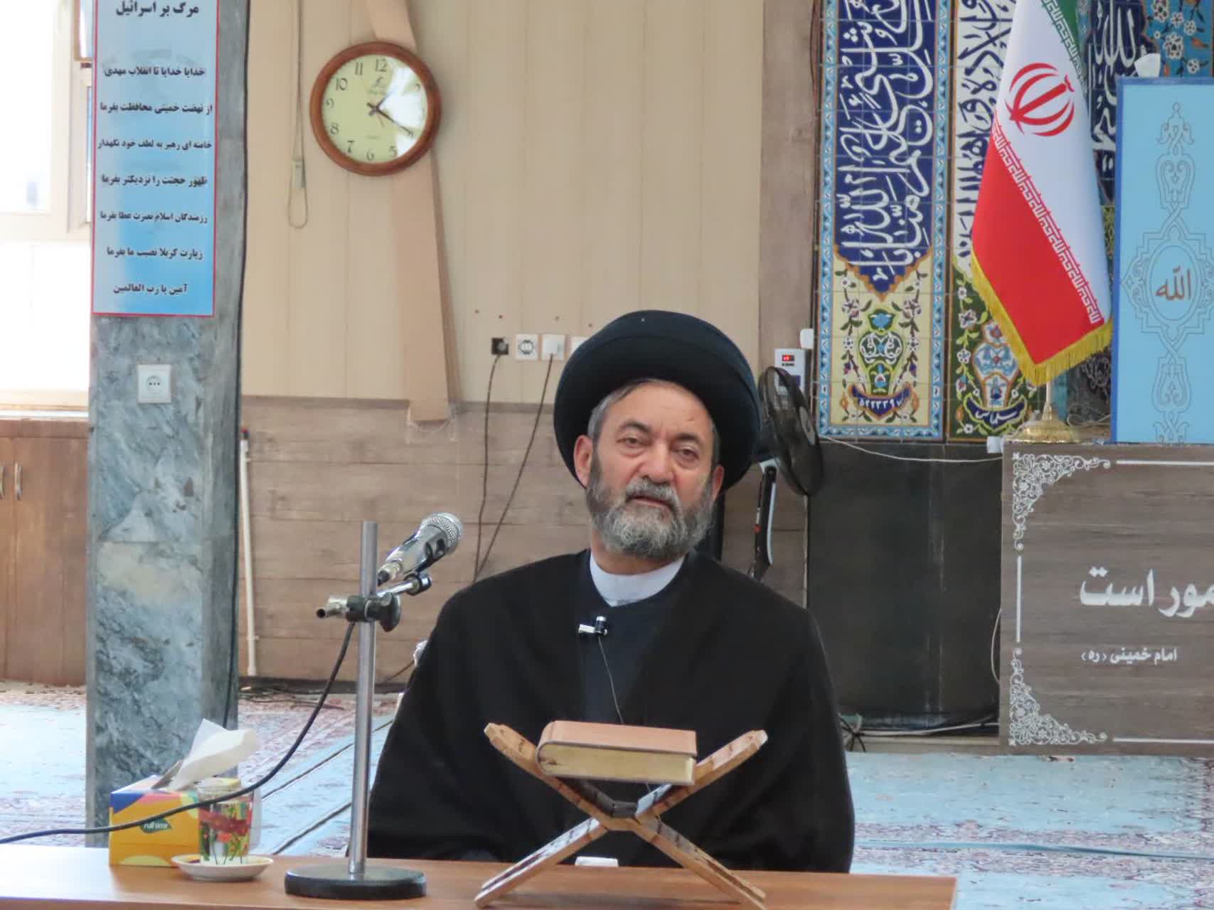 حضور حضرت آیت الله عاملی نماینده معزز ولی فقیه در استان اردبیل و امام جمعه محترم اردبیل در شهرستان چایپاره