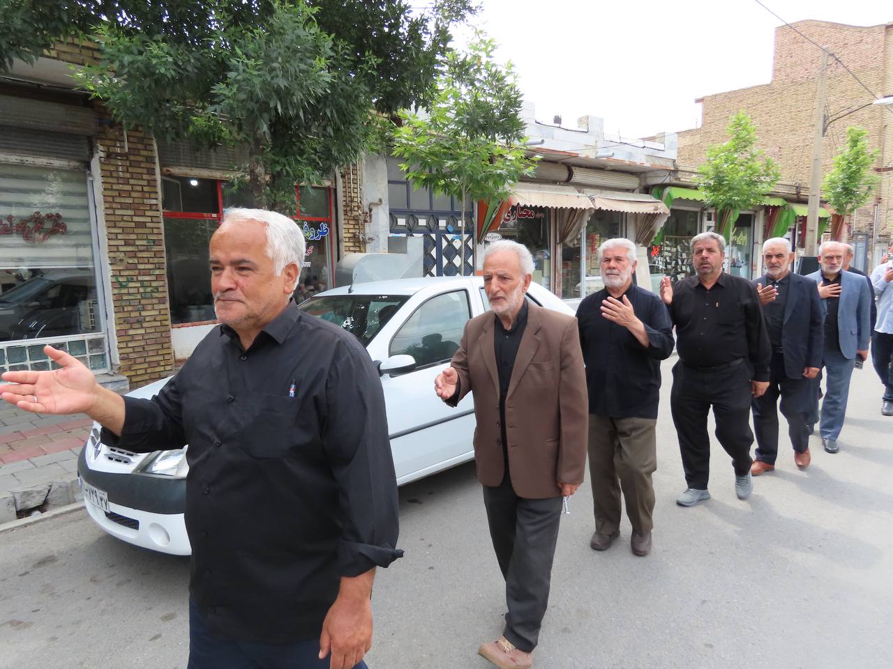 برگزاری مراسم عزاداری خیابانی سالروز ارتحال بنیانگذار کبیر انقلاب اسلامی در شهرستان چایپاره