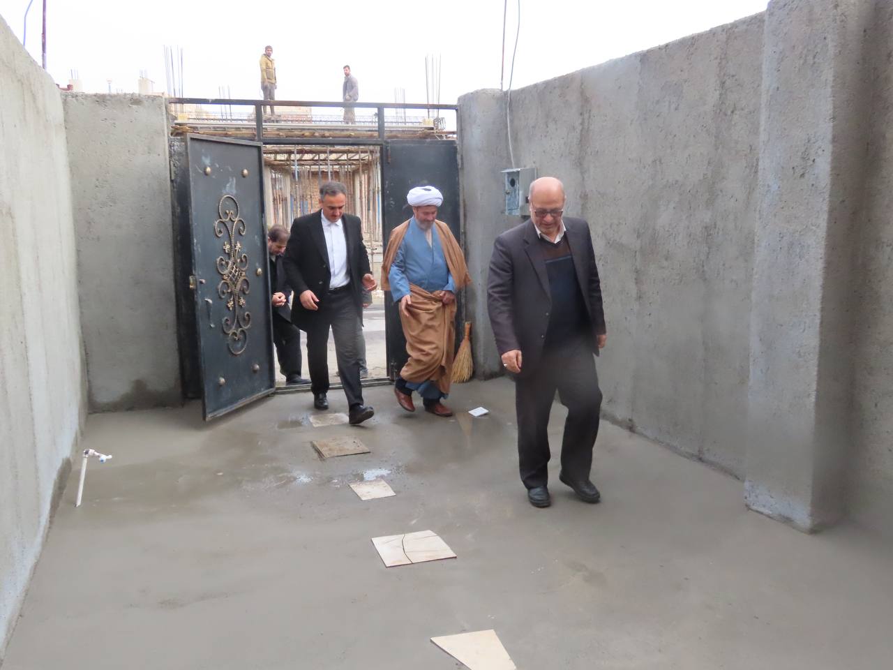 بازدید از مسکن مددجویی در حال ساخت شهرستان چایپاره