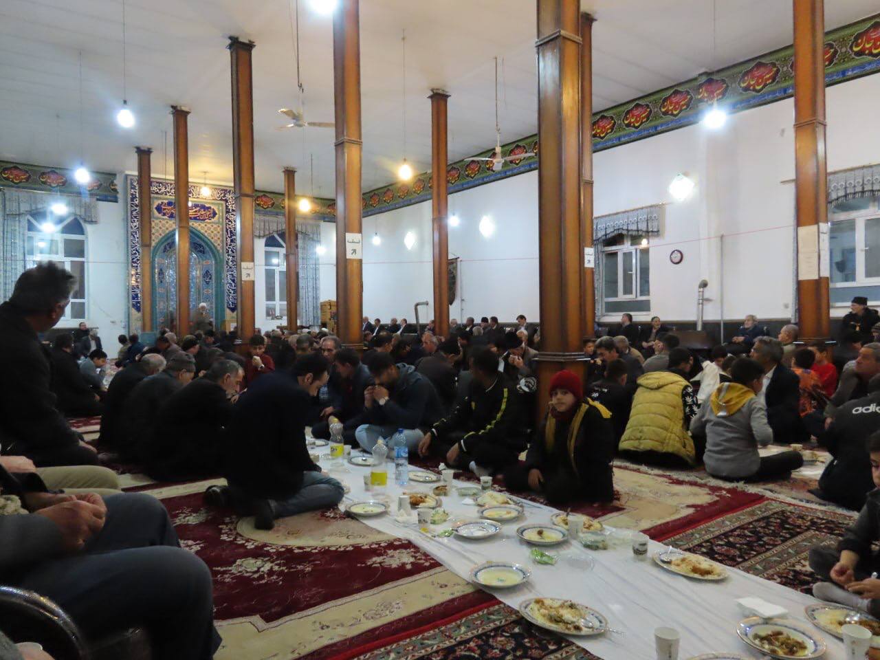 مراسم افطاریه موسسه خیریه صاحب الزمان(عج) چایپاره