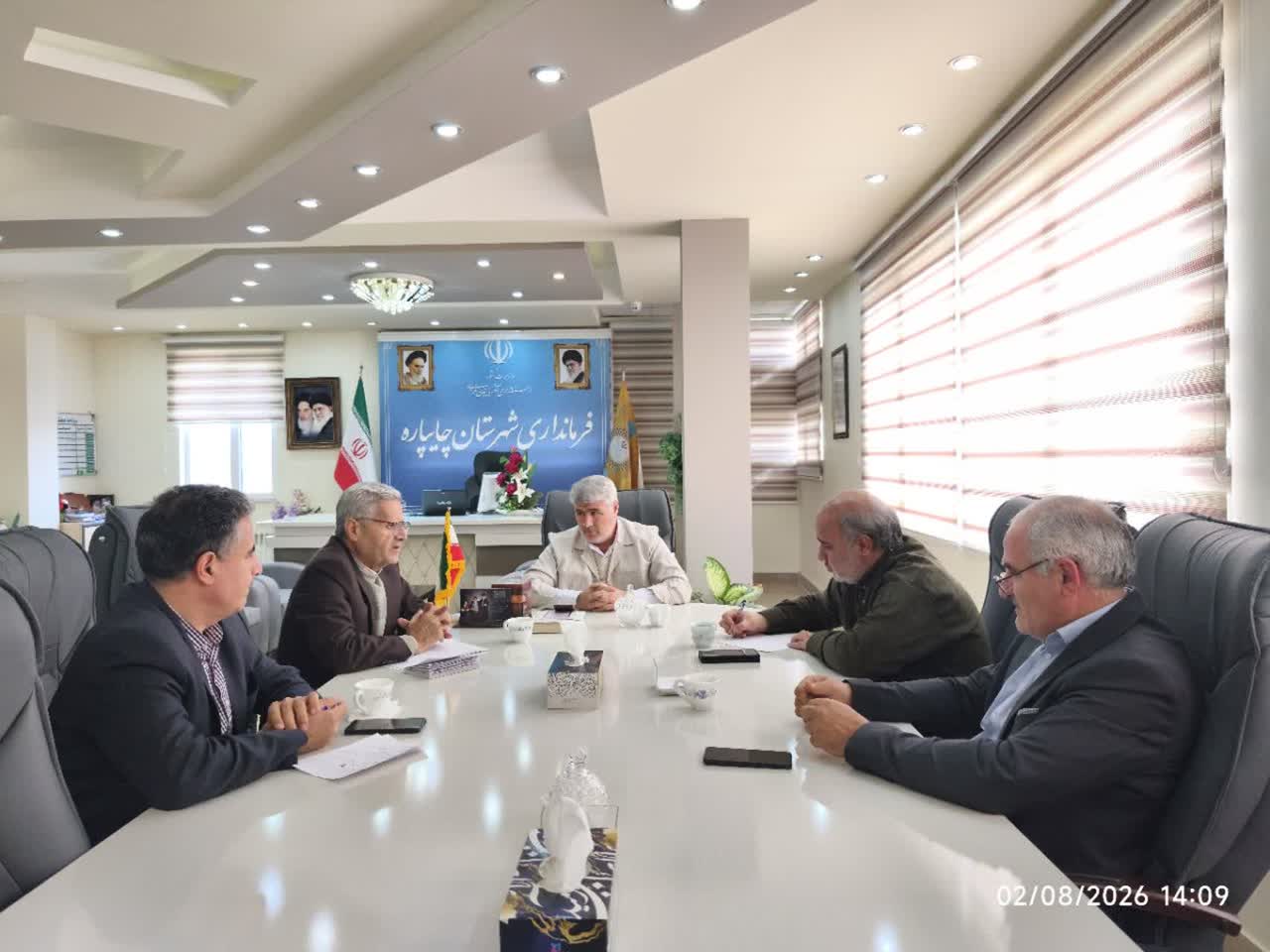 برگزاری جلسه ستاد انتخابات شهرستان چایپاره