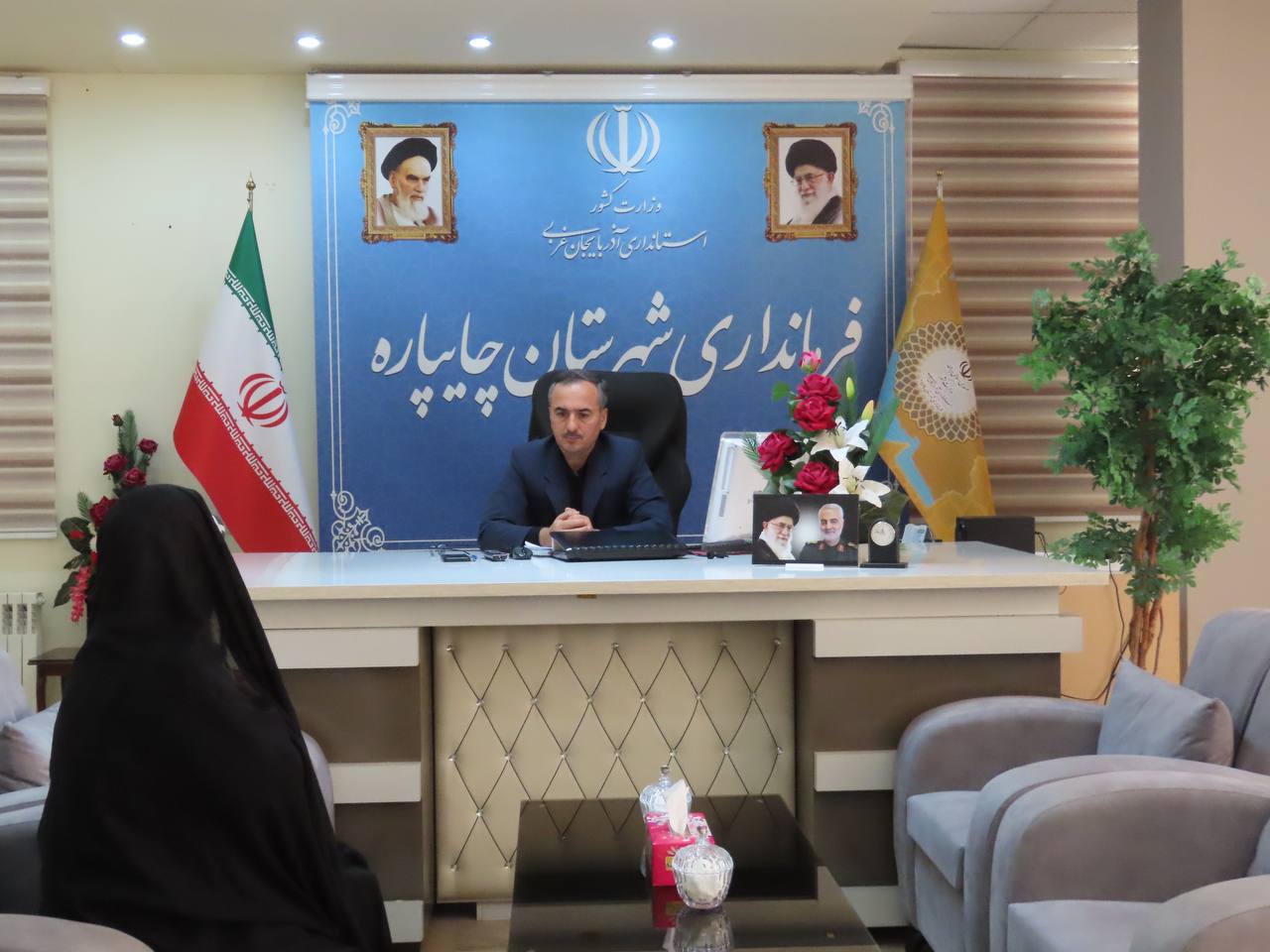 احصاء و بررسی مشکلات مردمی توسط نماینده عالی دولت در شهرستان چایپاره