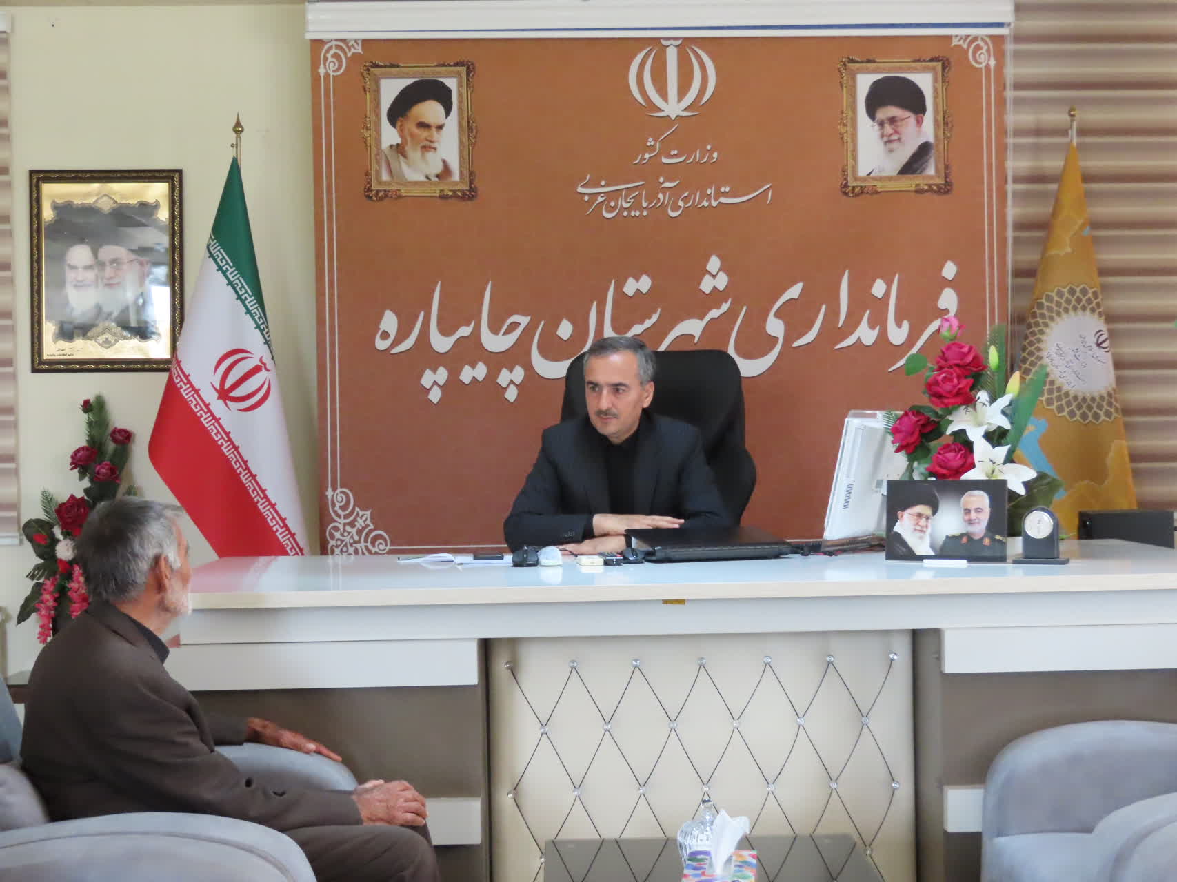 احصاء و بررسی مشکلات مردمی توسط نماینده عالی دولت در شهرستان چایپاره