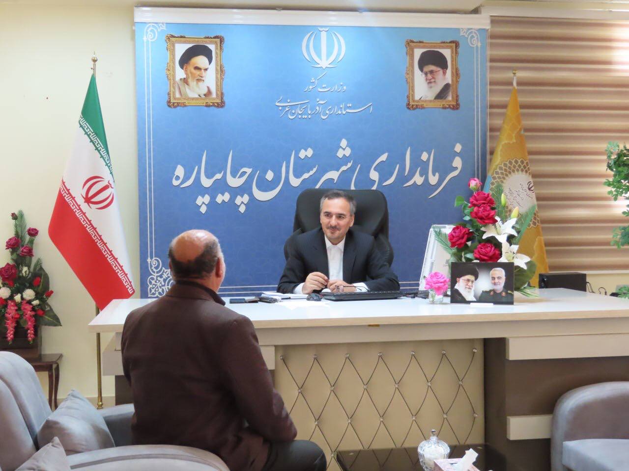 احصاء و بررسی مشکلات مردمی توسط نماینده عالی دولت در شهرستان چایپاره