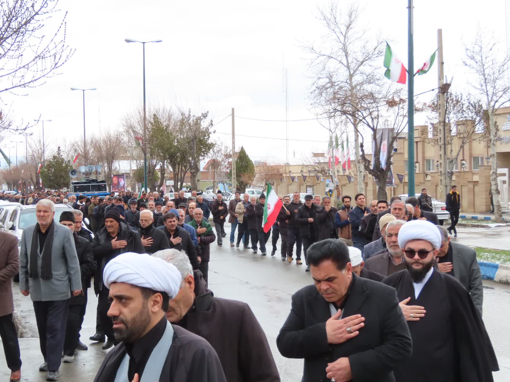 برگزاری مراسم عزاداری خیابانی و خروش حماسی مردم غیور چایپاره در سوگ شهادت قائد امت، حضرت آیت الله خامنه‌ای(قدس سره)