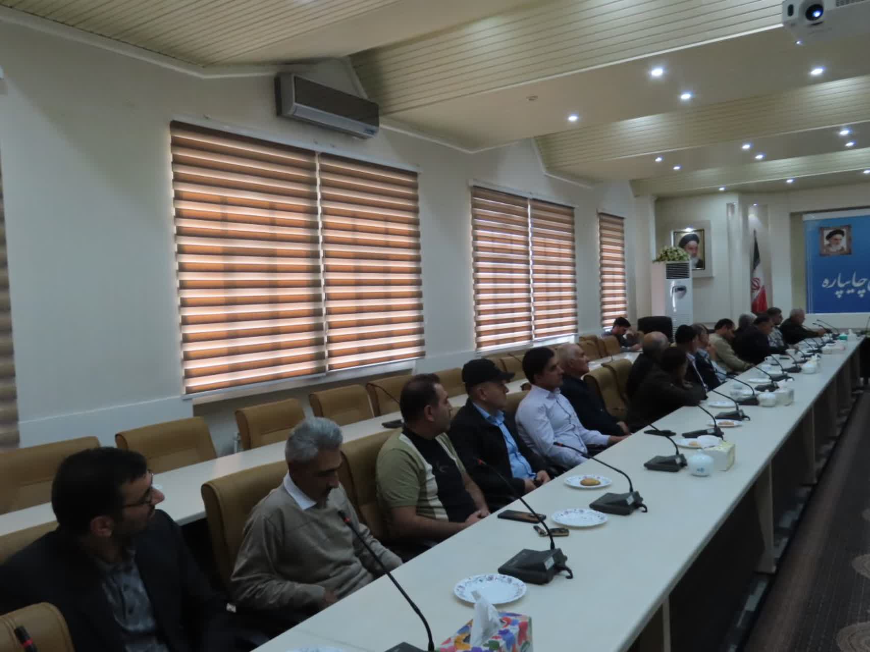 برگزاری جلسه توجیهی و بررسی مشکلات نانوایان شهرستان چایپاره