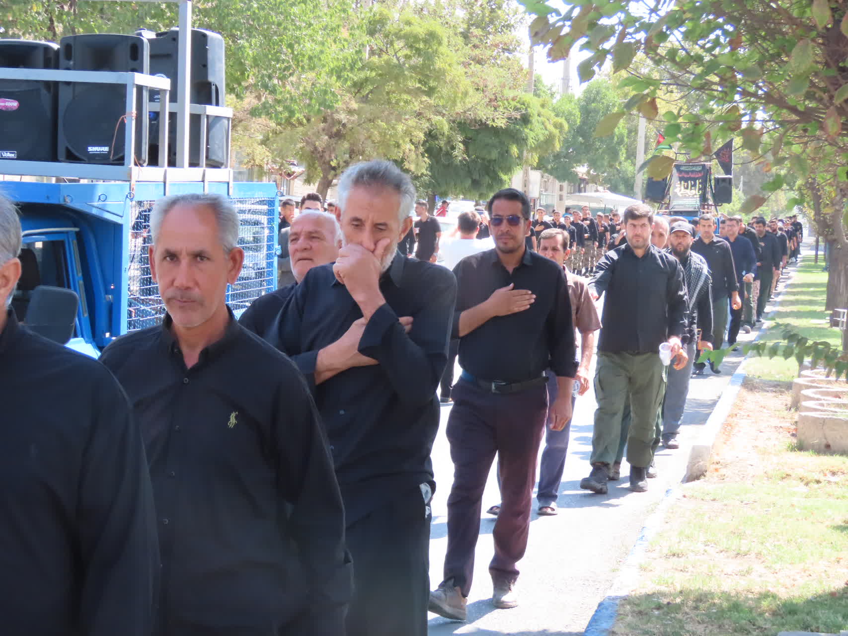 مراسم عزاداری خیابانی سالروز رحلت نبی اکرم (ص) و امام حسن مجتبی (ع)