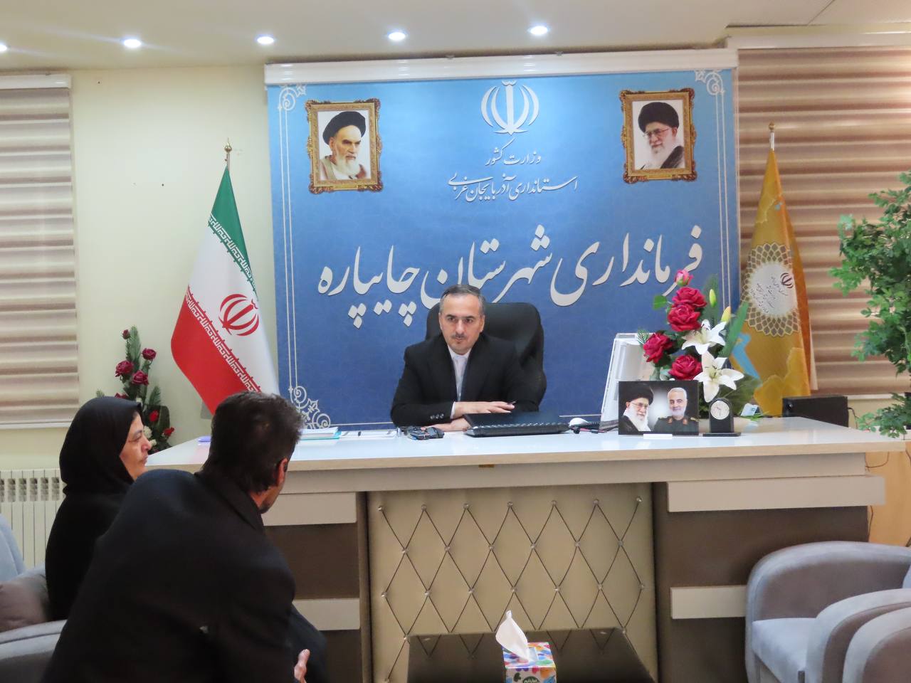 احصاء و بررسی مشکلات مردمی توسط نماینده عالی دولت در شهرستان چایپاره