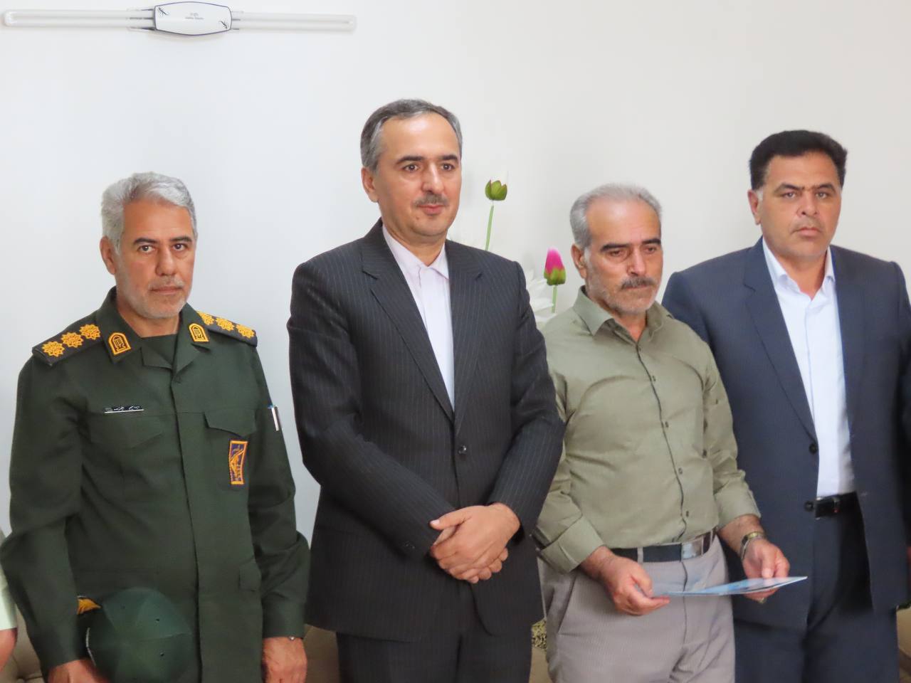 دیدار با جانباز سرافراز فرهنگی دفاع مقدس