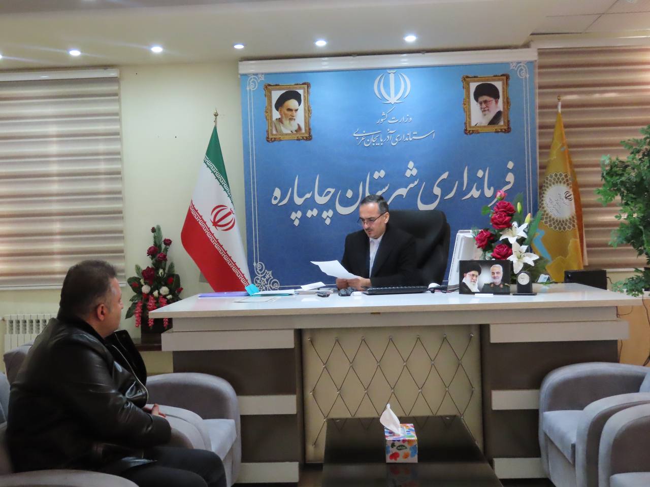 احصاء و بررسی مشکلات مردمی توسط نماینده عالی دولت در شهرستان چایپاره