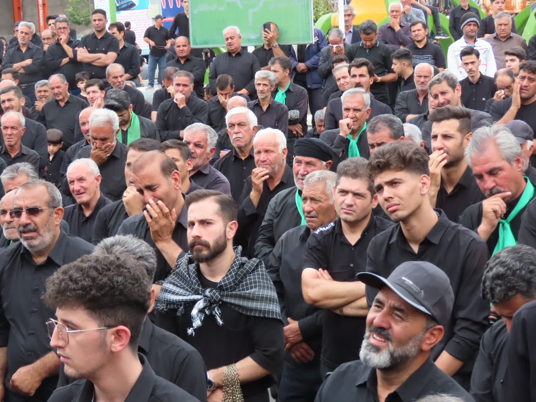 مراسم باشکوه تجمع عاشورائیان شهرستان چایپاره