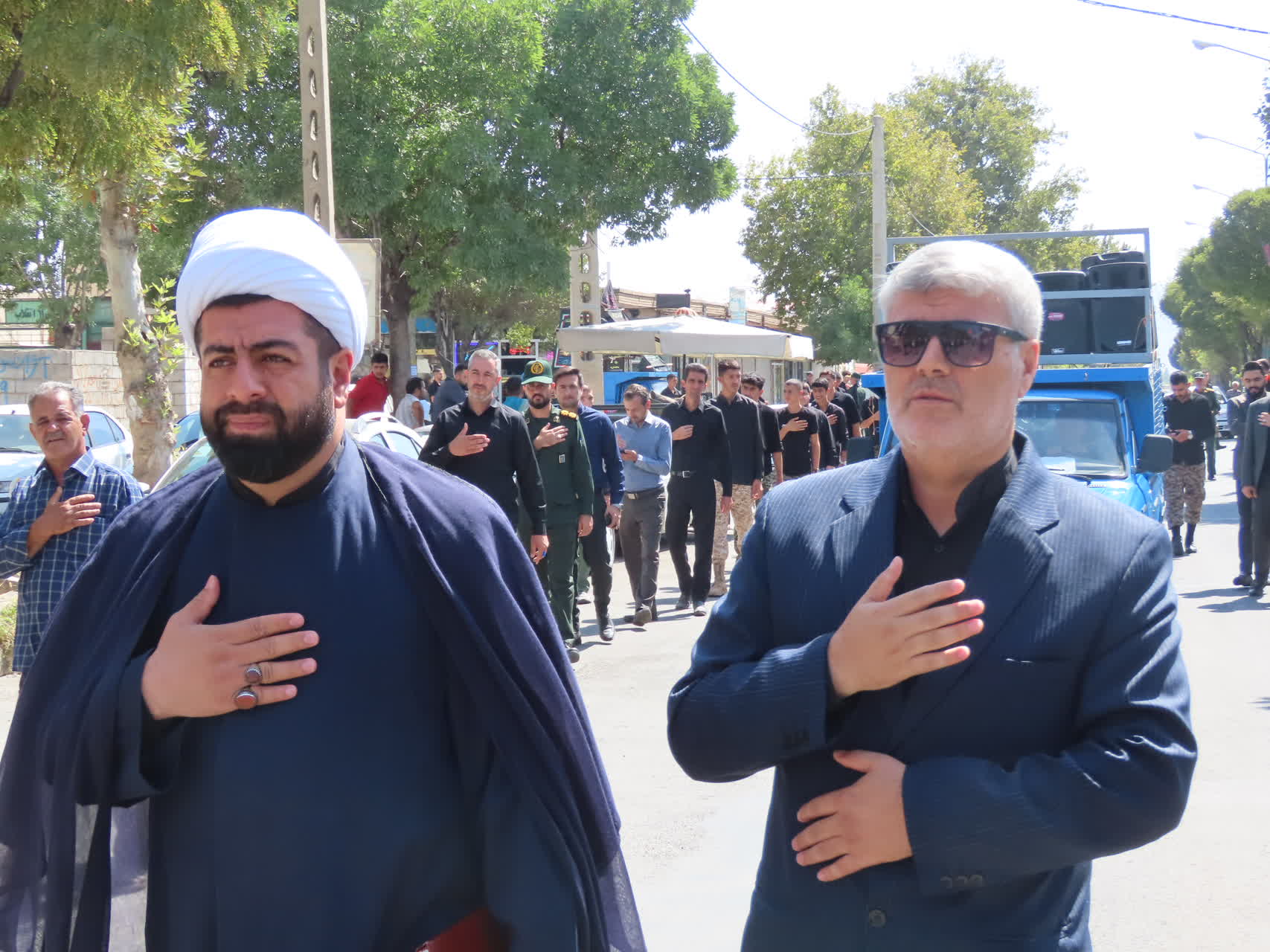 مراسم عزاداری خیابانی سالروز رحلت نبی اکرم (ص) و امام حسن مجتبی (ع)