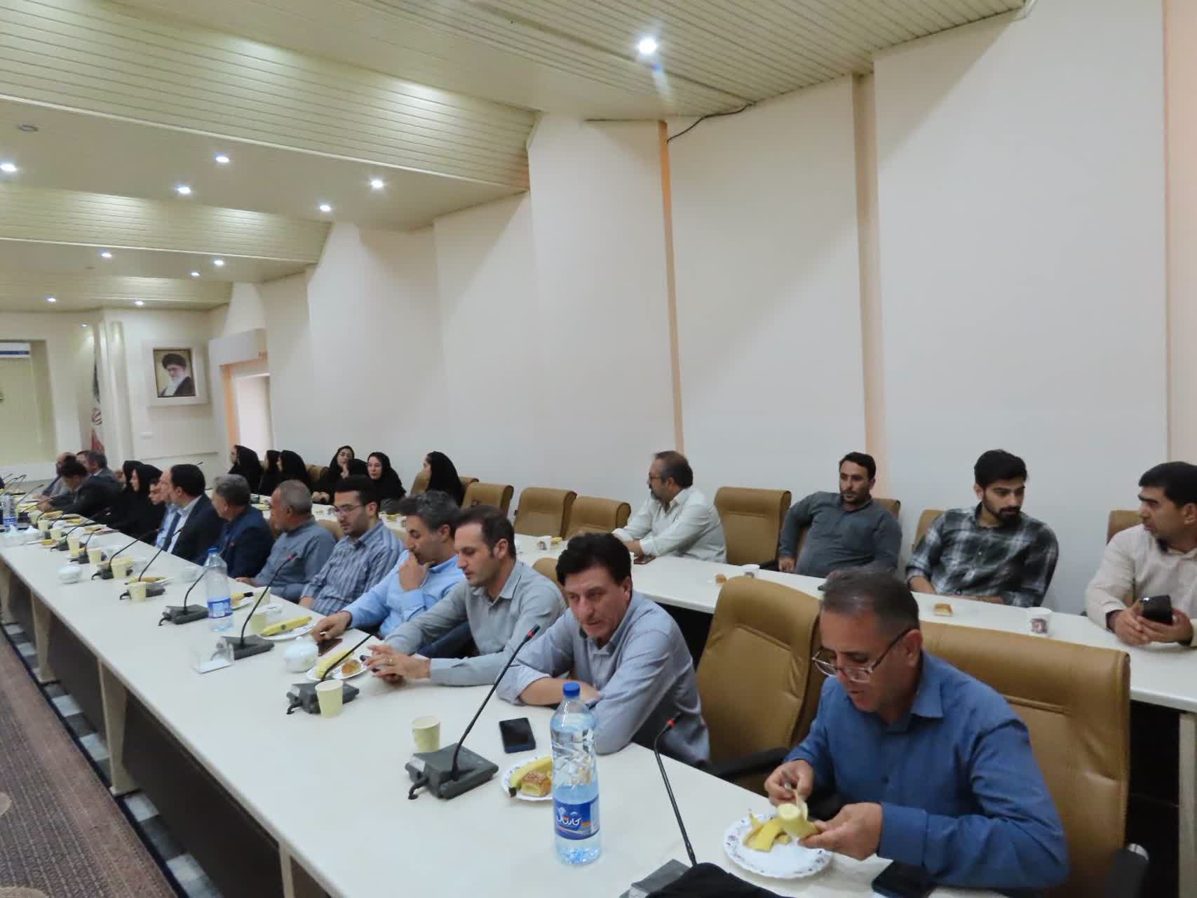 برگزاری آیین تکریم و معارفه مدیر شبکه بهداشت و درمان شهرستان چایپاره