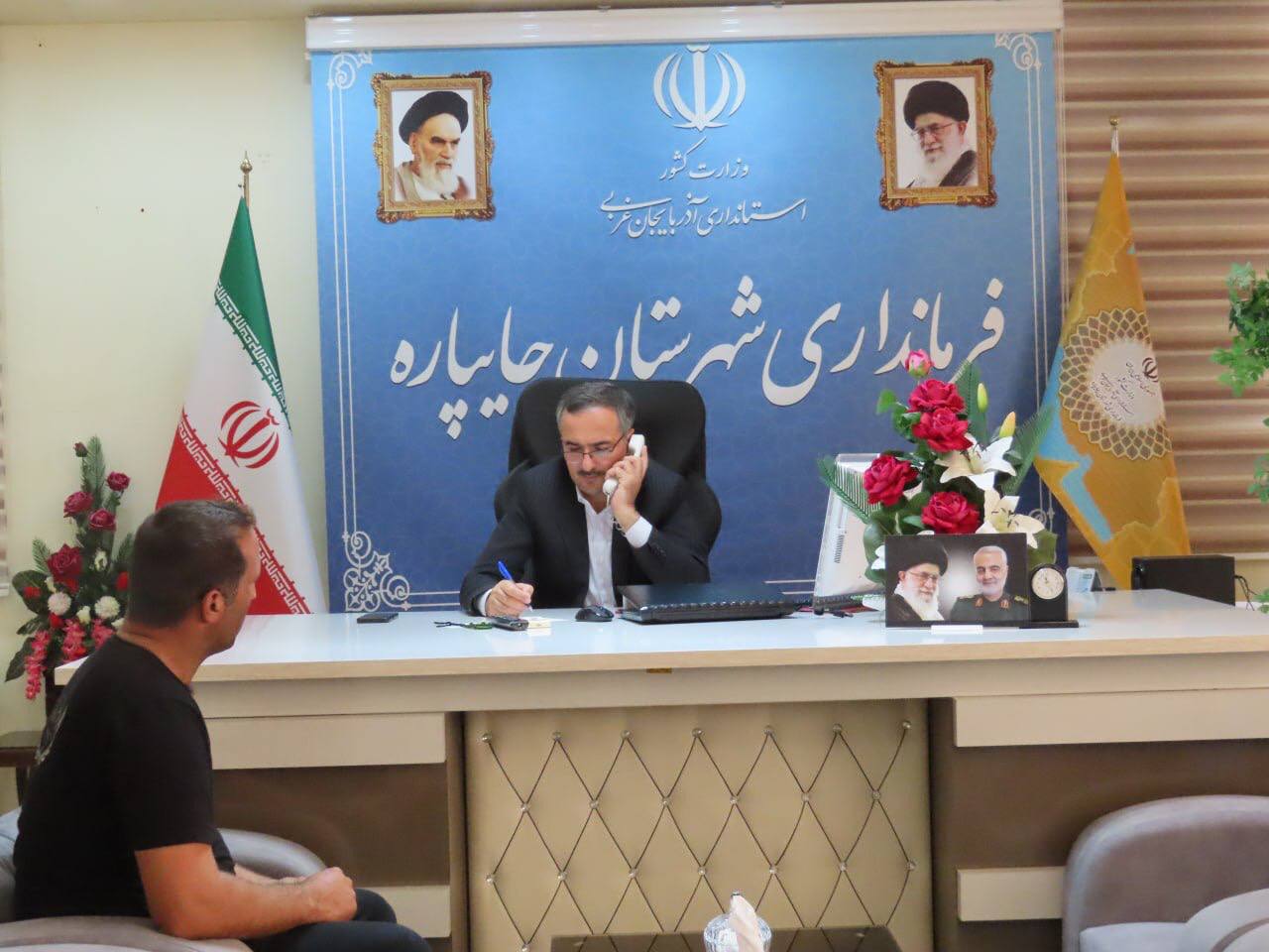 احصاء و بررسی مشکلات مردمی توسط نماینده عالی دولت در شهرستان چایپاره