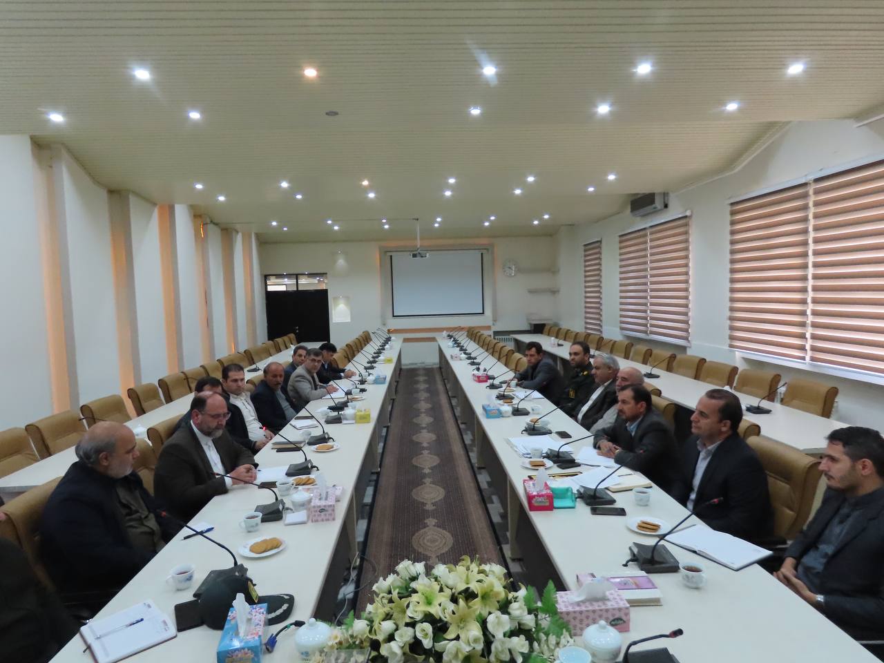 جلسه کارگروه آرد و نان شهرستان چایپاره