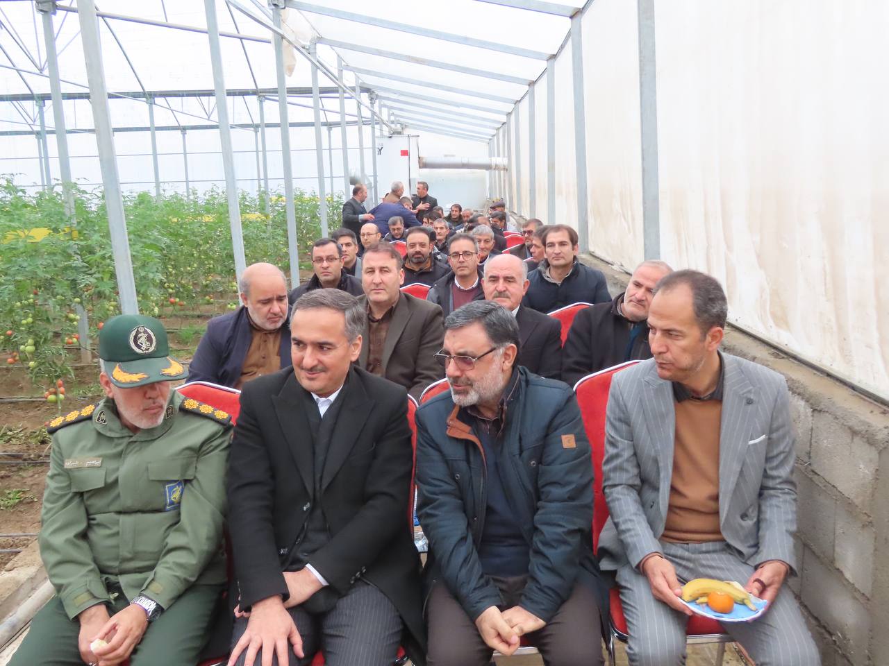 افتتاح واحد گلخانه در شهرستان چایپاره
