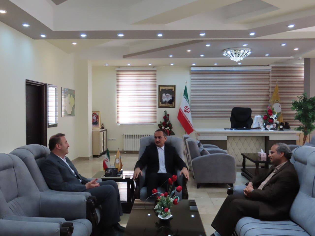 دیدار نوروزی روساء و مدیران دستگاه های اجرایی شهرستان با فرماندار چایپاره