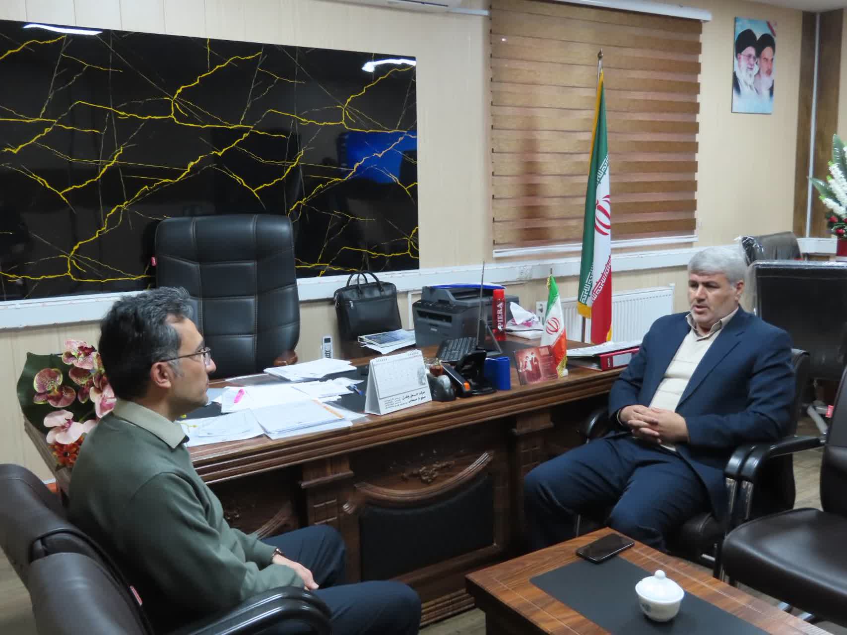 بازدید سرزده رضا اقلیمیان فرماندار چایپاره از اداره راهداری و بررسی آمادگی زمستانی راهداران