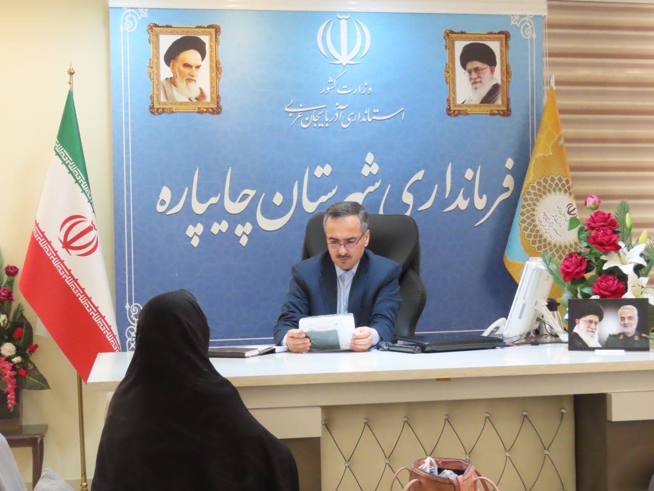 احصاء و بررسی مشکلات مردمی توسط نماینده عالی دولت در شهرستان چایپاره
