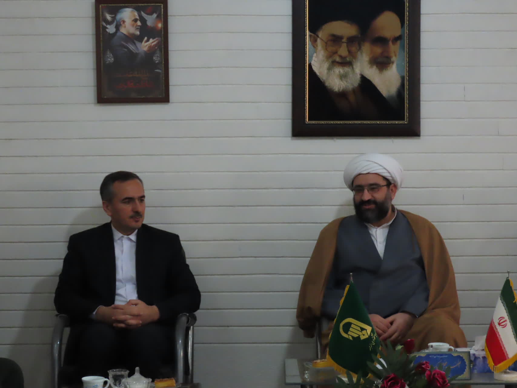 دیدار فرماندار با امام جمعه شهرستان چایپاره