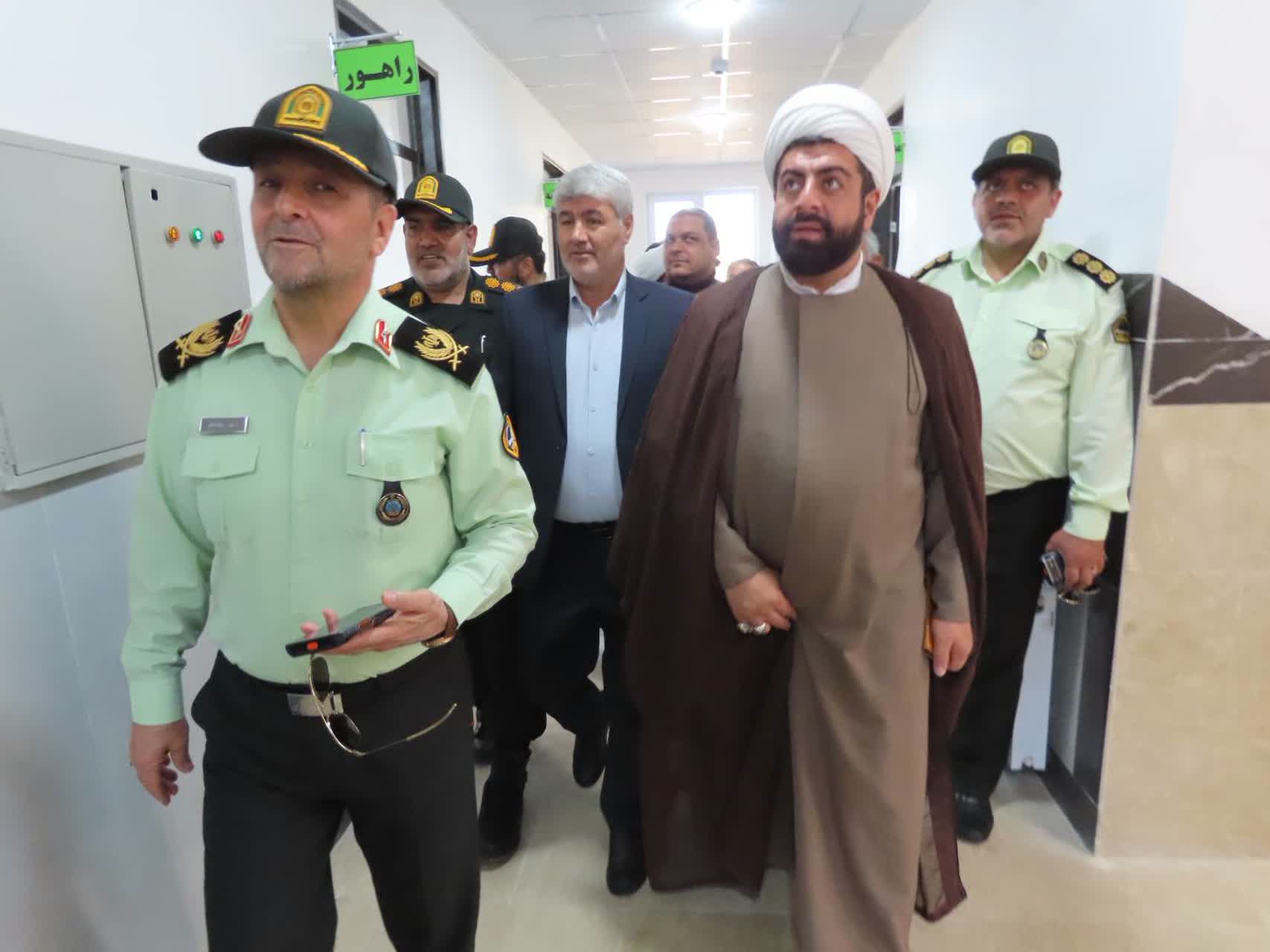 برگزاری آیین افتتاح ساختمان فرماندهی انتظامی بخش حاجیلار شهرستان چایپاره