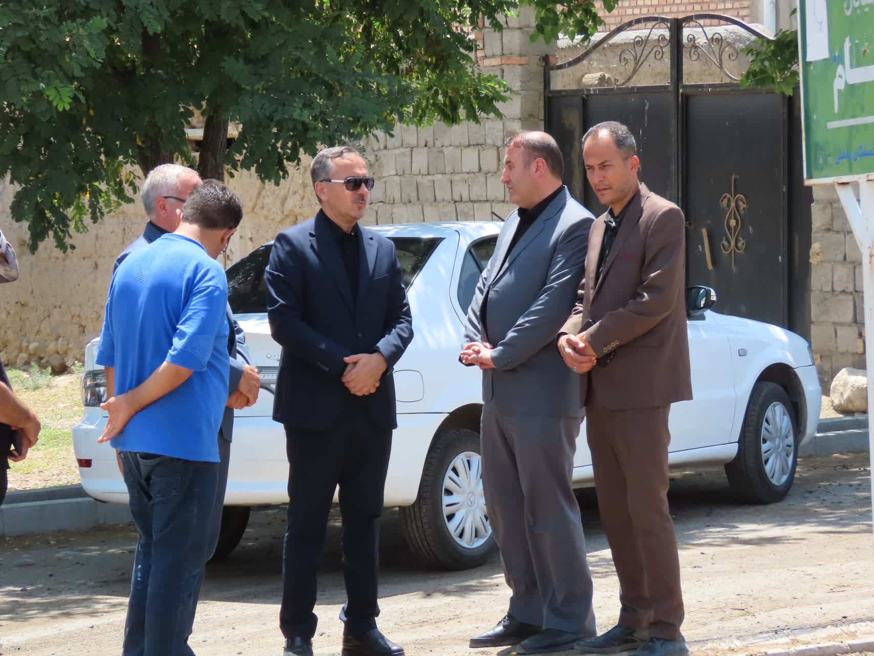 طرح عمرانی بهسازی و آسفالت معابر روستای قمیشگان سفلی آماده افتتاح شد