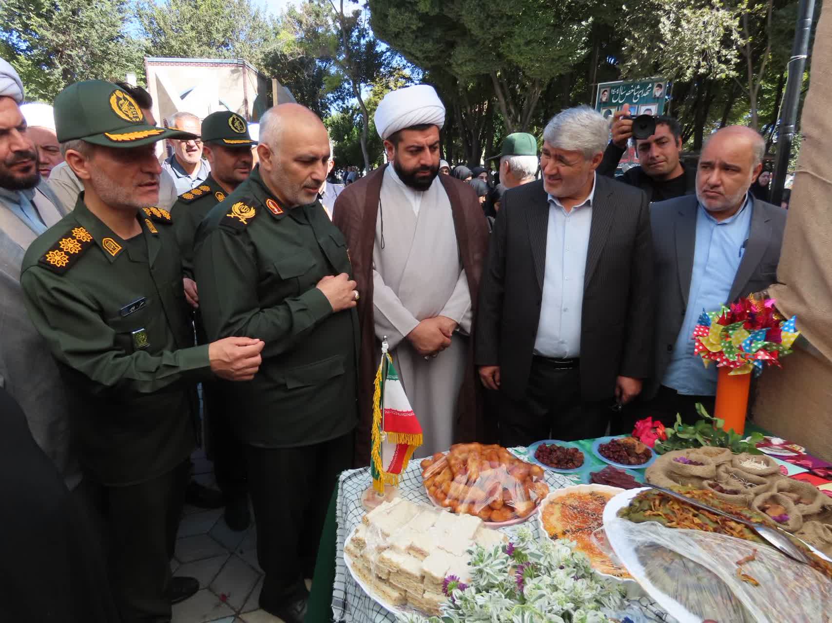 مراسم افتتاح نمایشگاه پایگاههای مقاومت اسوه ناحیه چایپاره