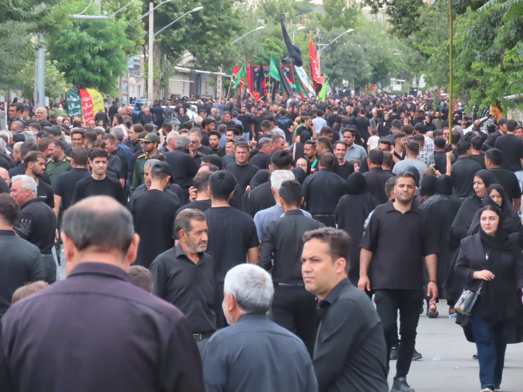 مراسم باشکوه تجمع عاشورائیان شهرستان چایپاره